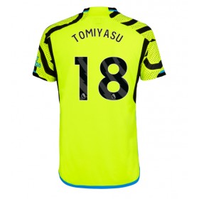 Arsenal Takehiro Tomiyasu #18 Borta Kläder 2023-24 Kortärmad